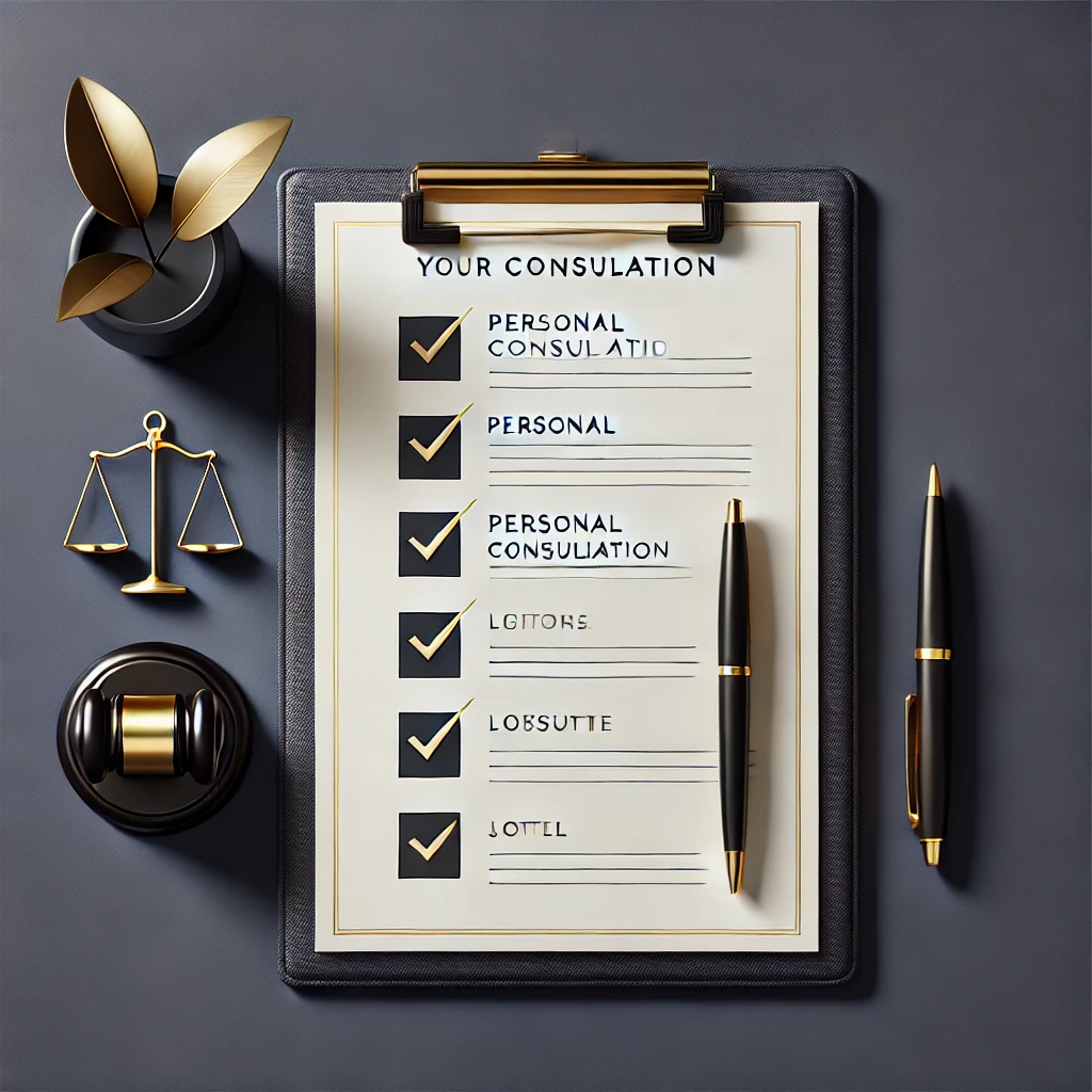 Personal consultation with lawyer